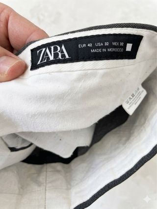 Pantaloni Zara grigi