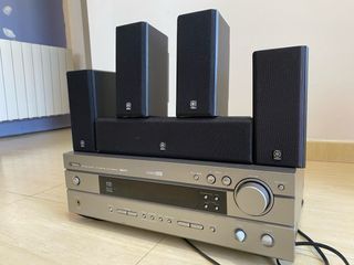 Receptor Yamaha RX-V359 Plata +5 Altavoces + Mando