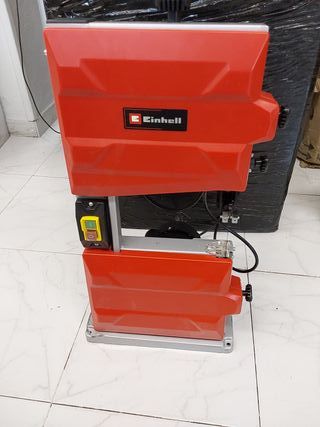 Einhell Sierra de cinta TC-SB 200/1 (250 W, altura de corte máx. 80 mm, diámetro de la conexión de aspiración 36 mm, tope-guía p