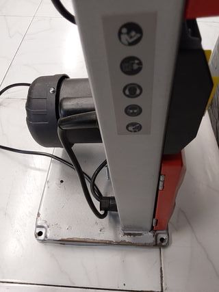 Einhell Sierra de cinta TC-SB 200/1 (250 W, altura de corte máx. 80 mm, diámetro de la conexión de aspiración 36 mm, tope-guía p