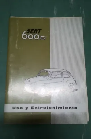Seat 600 D: manual Instrucciones y Despiece