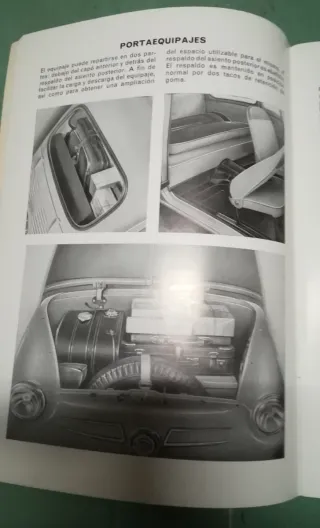 Seat 600 D: manual Instrucciones y Despiece