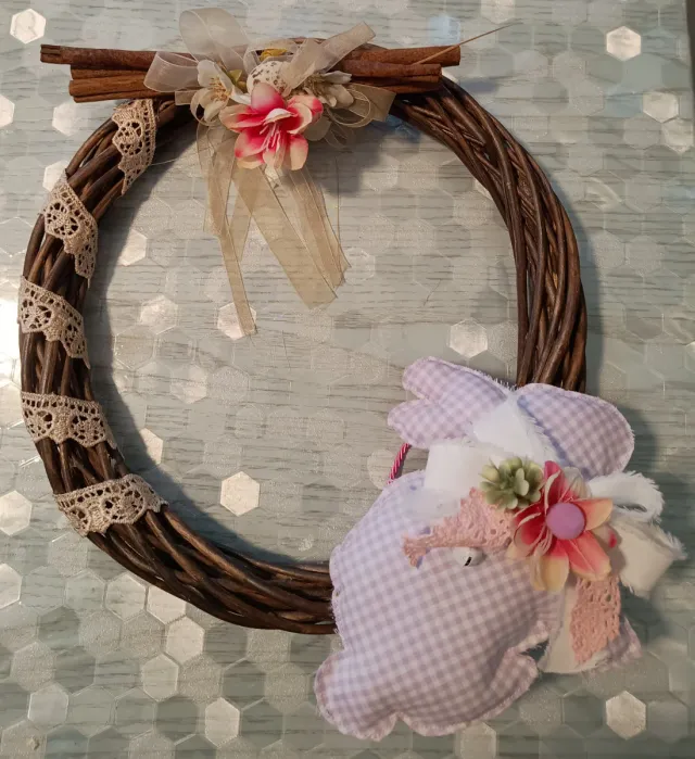 Ghirlanda Pasquale Decorata