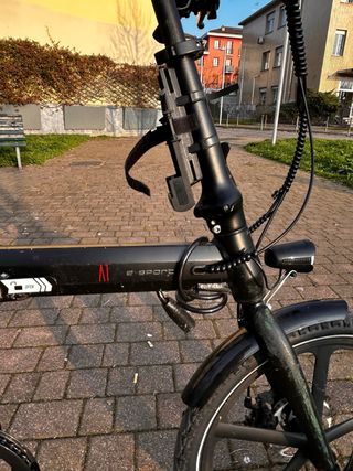 Bici Elettrica Pieghevole A1 Elegance + Lucchetto