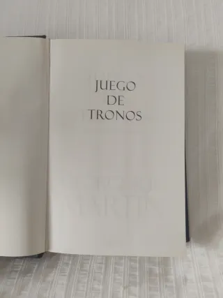 Juego de tronos (Canción de hielo y fuego 1)