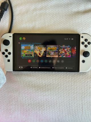 Nintendo Switch OLED Blanca