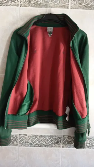Sudadera Nike Portugal Vintage Verde Roja