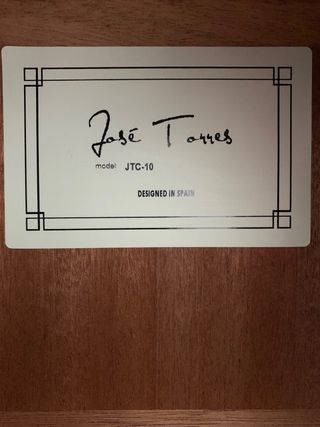 guitarra española jose torres