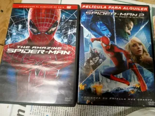 Pack DVD The Amazing Spiderman 1 y 2