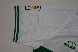 Camiseta Elche Kelme Verde y Blanca