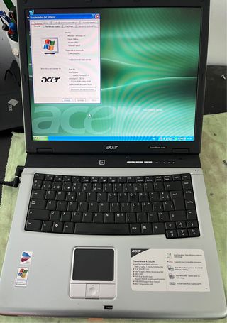 Portátil Acer TravelMate Windows XP
