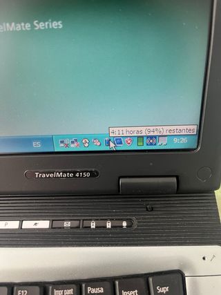 Portátil Acer TravelMate Windows XP