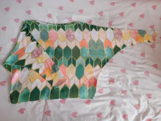 Jersey de punto estampado geométrico