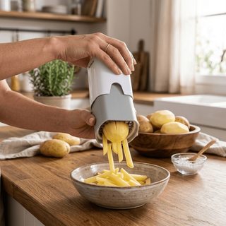 Cortador Patatas Fritas Manual Quttin