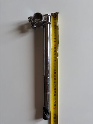 Potencia manillar estilo holandes clásica cromada