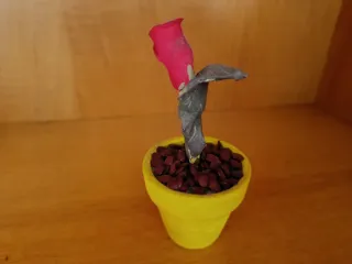 Florero Sant Jordi Cerámica Papel