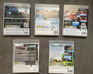 Lote Juegos PS3: GTA V, UFC, GT, Virtua tenis