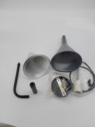 EKSED Apliques de lámpara de pared de metal Gris E27, luz de pared de lámpara de pared regulable moderna para cabecera (Gris)