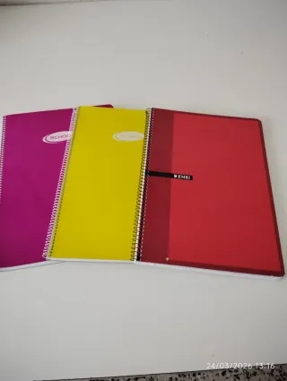 Libretas Escolares (Pack 3)