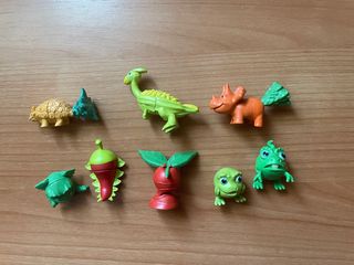 Minivegesaurios. Lote Figuras Lidl.