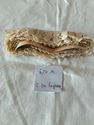 Pizzo macramè ecru'