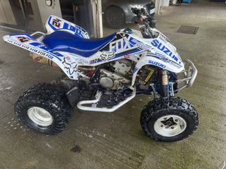 Suzuki LTZ 400 Quad Blanco y Azul