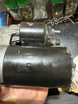 Motor de arranque golf 4 gti