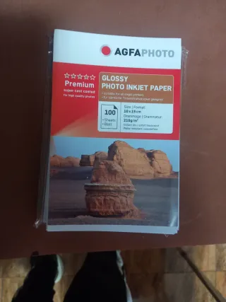 Saco fotos papel fotográfico