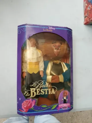 Muñecos Disney La Bella y la Bestia Clásicos