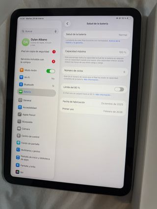 iPad 10ª Gen 128GB Plata