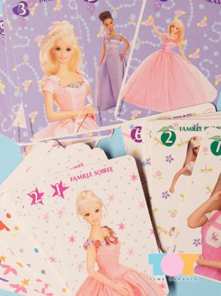 Juego de Cartas Barbie 7 Familias
