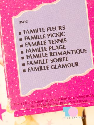 Juego de Cartas Barbie 7 Familias