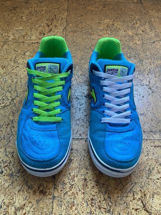 Zapatillas Joma Topflex Azul y Verde