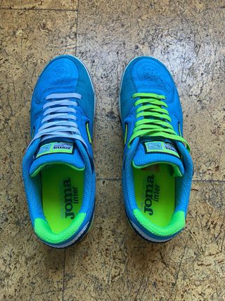 Zapatillas Joma Topflex Azul y Verde