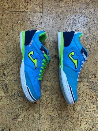 Zapatillas Joma Topflex Azul y Verde