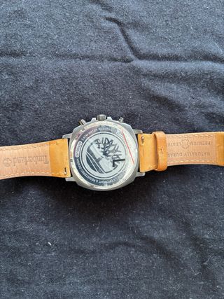 Reloj Timberland Cronógrafo Negro y Amarillo
