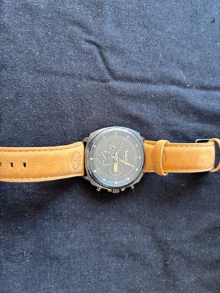 Reloj Timberland Cronógrafo Negro y Amarillo