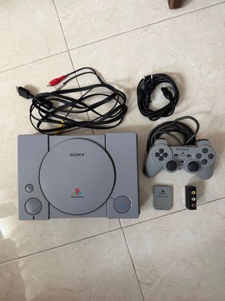 Consola Sony PlayStation 1 PS1 Gris