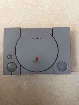 Consola Sony PlayStation 1 PS1 Gris