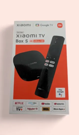 Xiaomi TV Box S 3ª Gen 4K Ultra-HD Nuevo