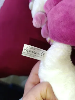 Peluche Diddlina Vintage Baby con Ciuccio e Doudou