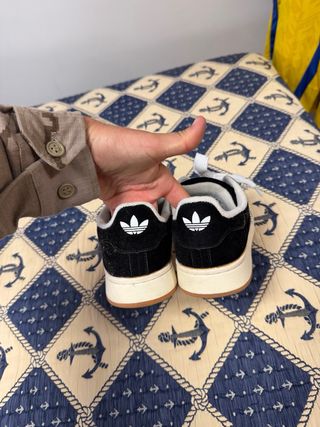 Adidas Campus Zapatillas Negras Blancas