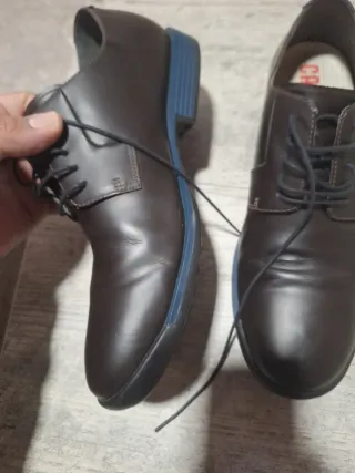 Zapatos Camper Marrones Cordones