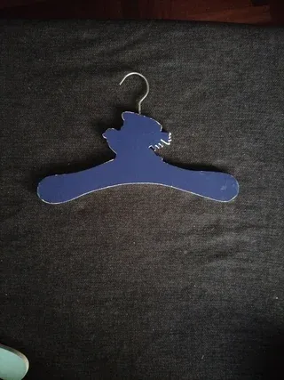 2 Perchas Bebé Patito Marinero Madera