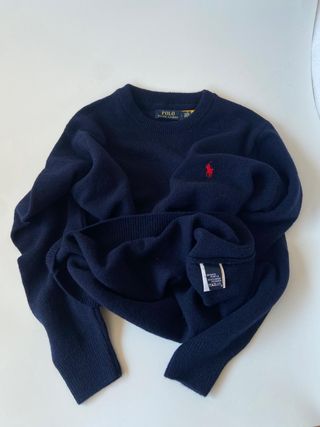 Camisola Ralph Lauren L Lã Azul