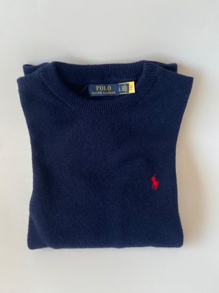 Camisola Ralph Lauren L Lã Azul