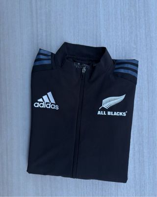 Felpa All Blacks Rugby Adidas Nera