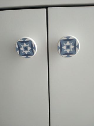 Mueble Aparador Blanco con Pomos Originales