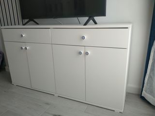 Mueble Aparador Blanco con Pomos Originales