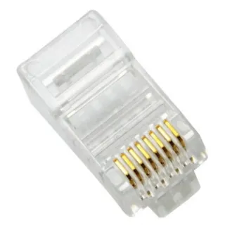 Conectores RJ45 Macho Cat 6 UTP [bolsa 100 unidad]